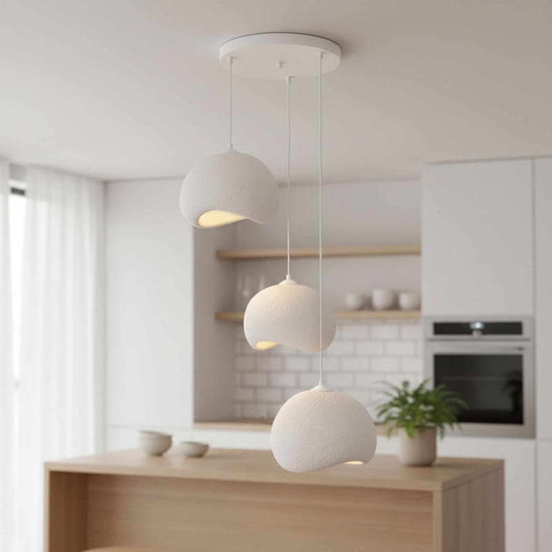 Vyrel Pendellampa - Vit - Belysning - Inomhusbelysning & lampor - Taklampor & takbelysning - Kristallkrona & takkrona