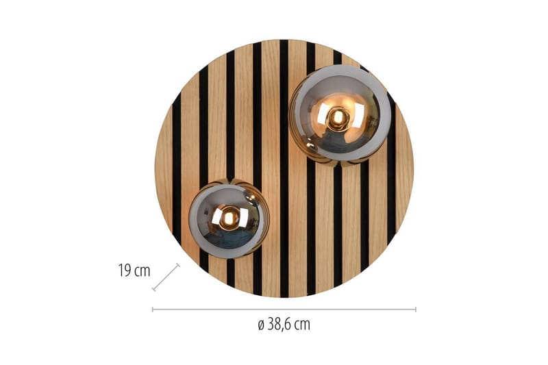 Widow Just Light Taklampa - Wood - Belysning - Inomhusbelysning & lampor - Taklampor & takbelysning - Plafond