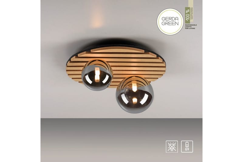 Widow Just Light Taklampa - Wood - Belysning - Inomhusbelysning & lampor - Taklampor & takbelysning - Plafond