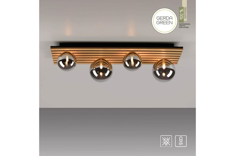 Widow Just Light Taklampa - Wood - Belysning - Inomhusbelysning & lampor - Taklampor & takbelysning - Plafond