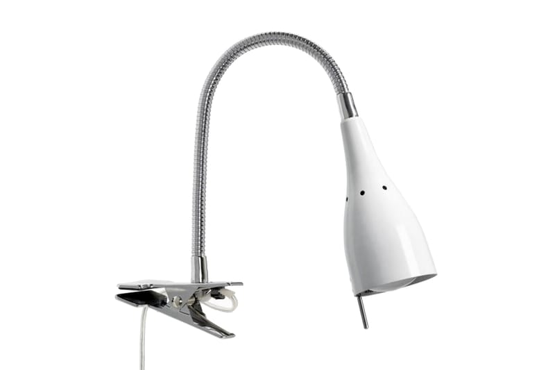 TANUM Klämlampa 18 cm Vit - Vit - Vägglampor & väggbelysning