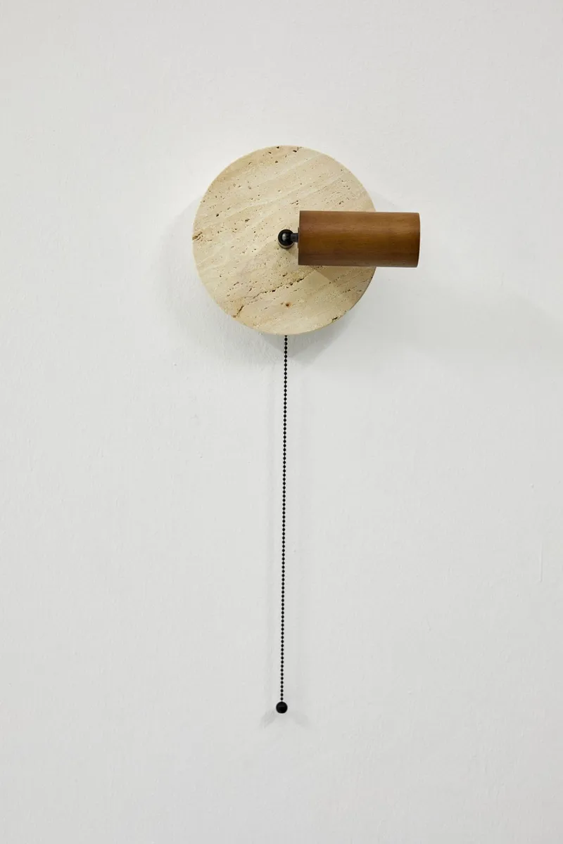 Tharosel Vägglampa 21 cm - Beige Ek - Belysning - Inomhusbelysning & lampor - Vägglampor & väggbelysning