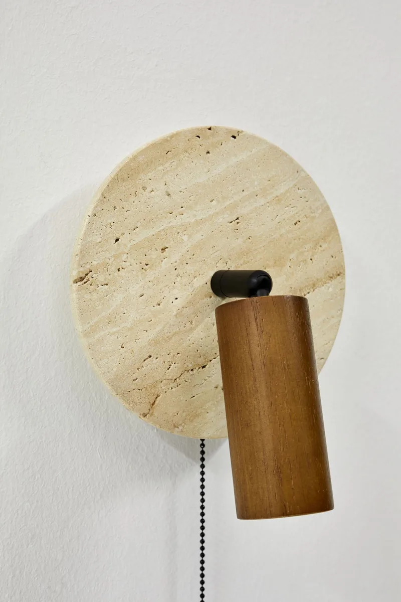 Tharosel Vägglampa 21 cm - Beige Ek - Belysning - Inomhusbelysning & lampor - Vägglampor & väggbelysning