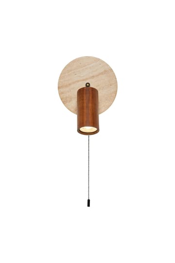 Tharosel Vägglampa 21 cm - Beige Valnöt - Belysning - Inomhusbelysning & lampor - Vägglampor & väggbelysning