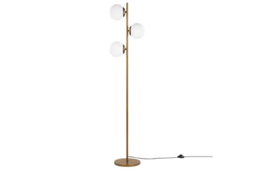 Thaslo Golvlampa 153 cm - Guld/Vit - Belysning - Inomhusbelysning & lampor - Golvlampor & golvbelysning