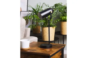 Thika Bordslampa 48 cm E27 - Svart - Belysning - Inomhusbelysning & lampor - Sänglampa - Sängbordslampa