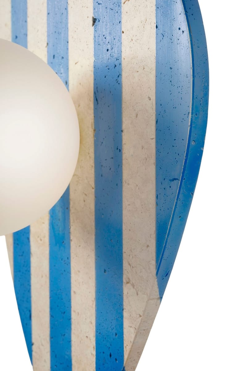 Thyrosel Vägglampa 10 cm - Beige, Vit, Blå - Belysning - Inomhusbelysning & lampor - Vägglampor & väggbelysning