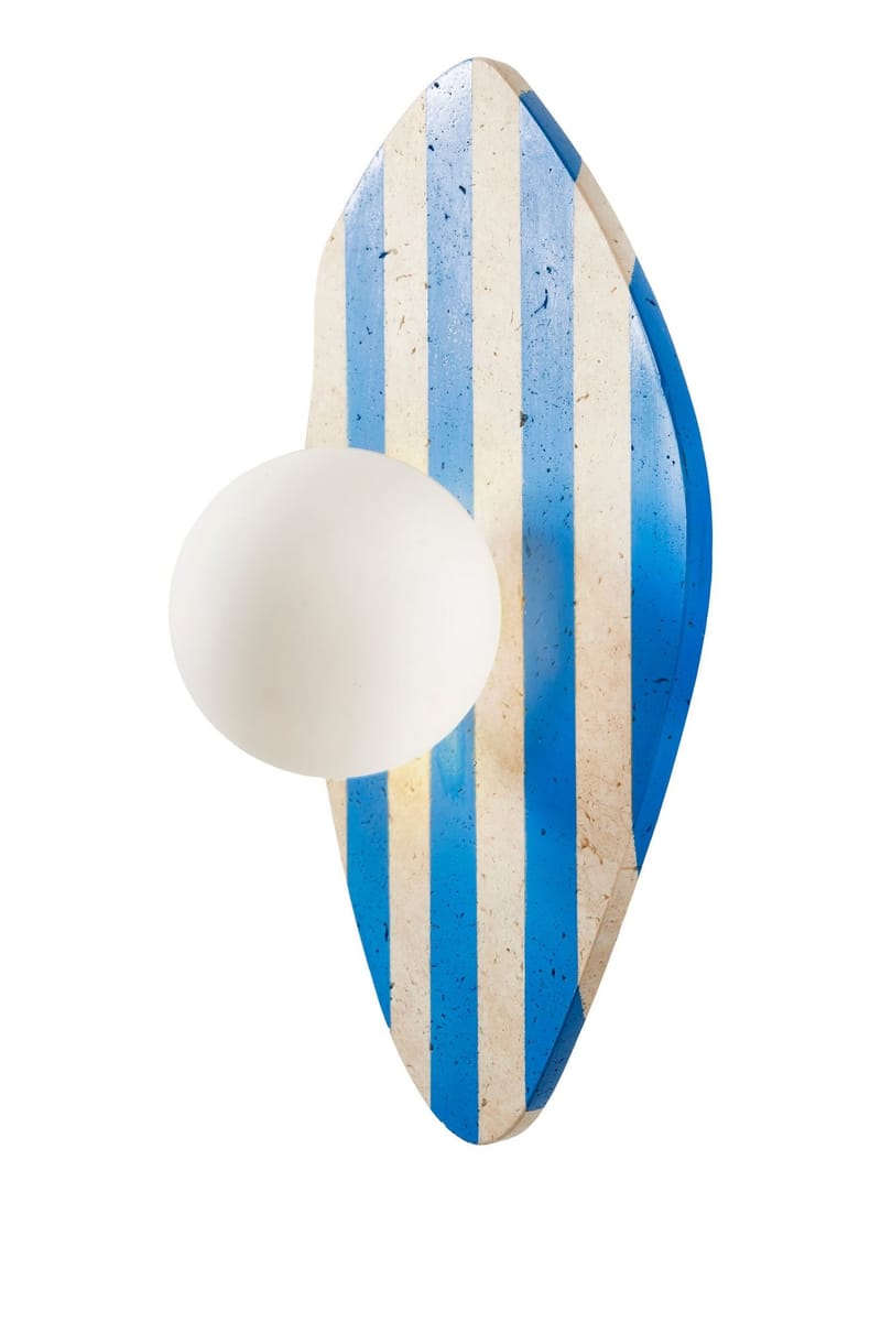 Thyrosel Vägglampa 10 cm - Beige, Vit, Blå - Belysning - Inomhusbelysning & lampor - Vägglampor & väggbelysning