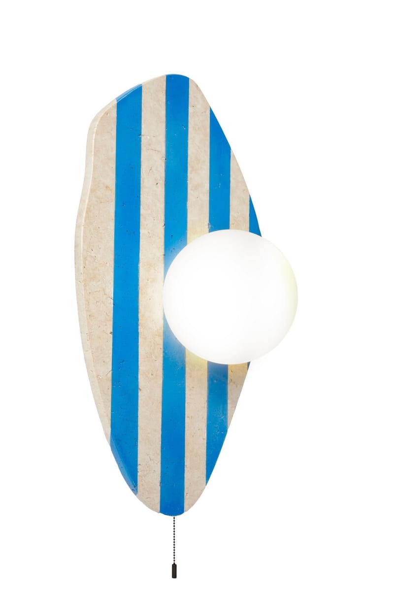 Torlic Vägglampa 10 cm - Beige, Vit, Blå - Belysning - Inomhusbelysning & lampor - Vägglampor & väggbelysning