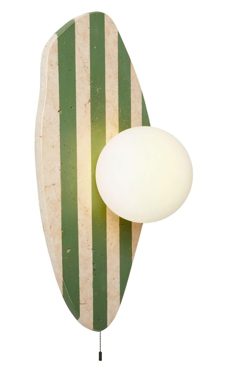 Torlic Vägglampa 10 cm - Beige, Vit, Grön - Belysning - Inomhusbelysning & lampor - Vägglampor & väggbelysning