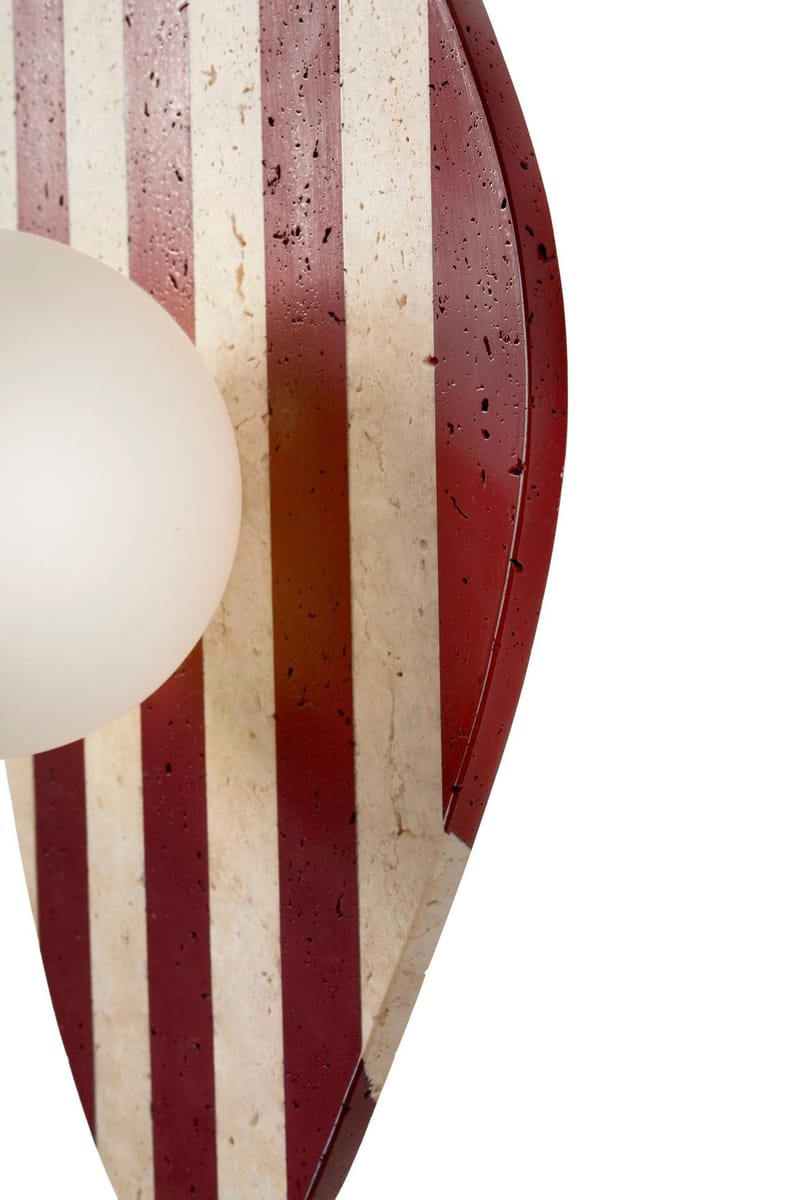 Torlic Vägglampa 10 cm - Beige, Vit, Röd - Belysning - Inomhusbelysning & lampor - Vägglampor & väggbelysning