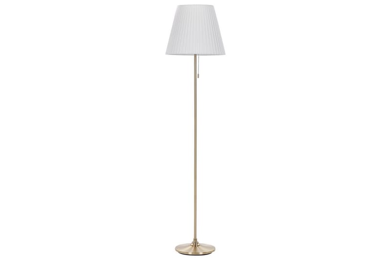 Toryl Golvlampa 148 cm - Mässing/Vit - Belysning - Inomhusbelysning & lampor - Golvlampor & golvbelysning
