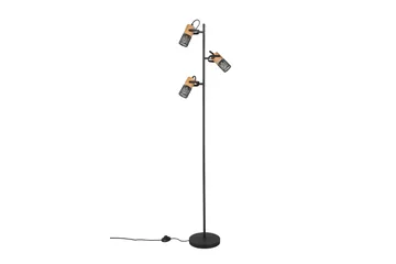 Tosh Golvlampa E27 mattsvart - Natur/Matt svart - Belysning - Inomhusbelysning & lampor - Golvlampor & golvbelysning
