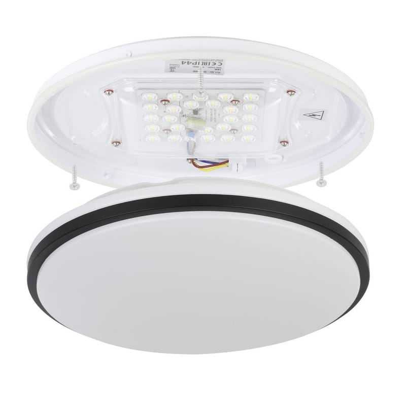 Vägg-/Taklampa Pinetto - Vit, Krom - Belysning - Inomhusbelysning & lampor - Vägglampor & väggbelysning