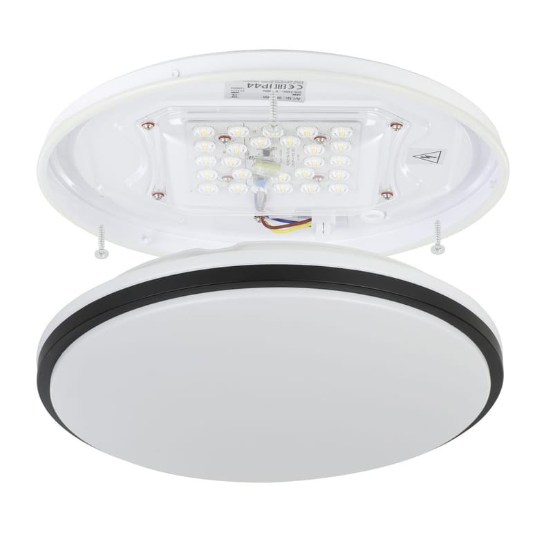 Vägg-/Taklampa Pinetto - Vit, Krom - Belysning - Inomhusbelysning & lampor - Vägglampor & väggbelysning