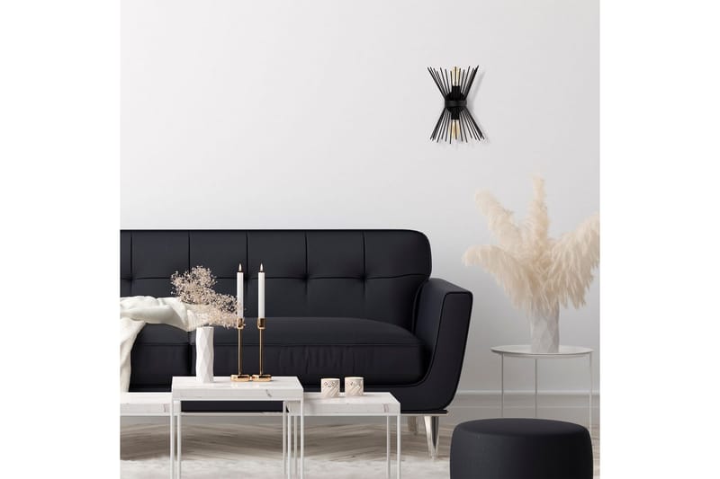 Vägglampa Afroz Svart - Svart - Belysning - Inomhusbelysning & lampor - Vägglampor & väggbelysning