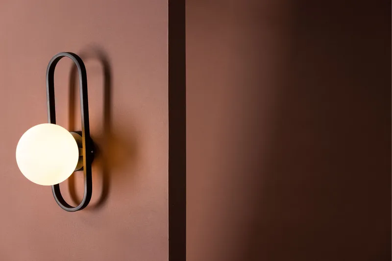 Alpes Väggplafond 19 cm - Svart - Belysning - Inomhusbelysning & lampor - Vägglampor & väggbelysning