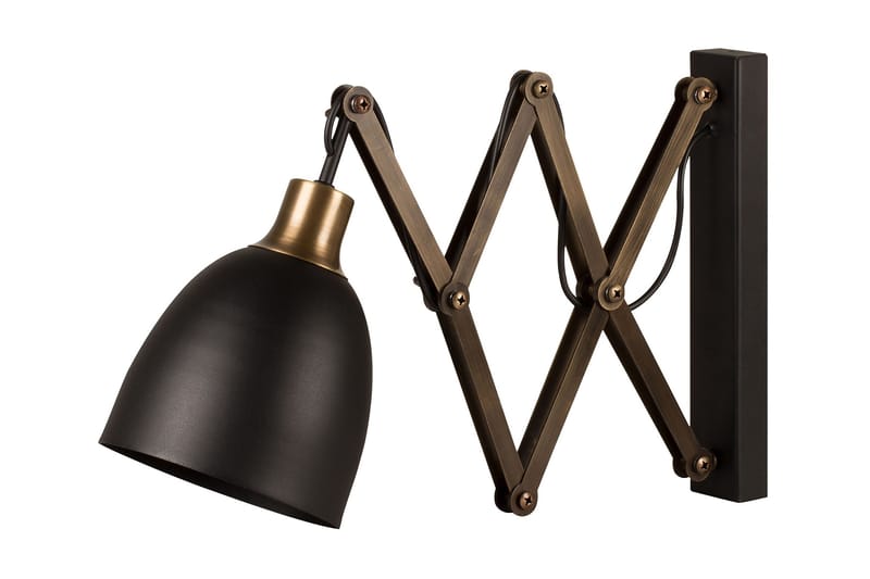 BEZVOZE Vägglampa Svart/Vintage - Belysning - Inomhusbelysning & lampor - Vägglampor & väggbelysning