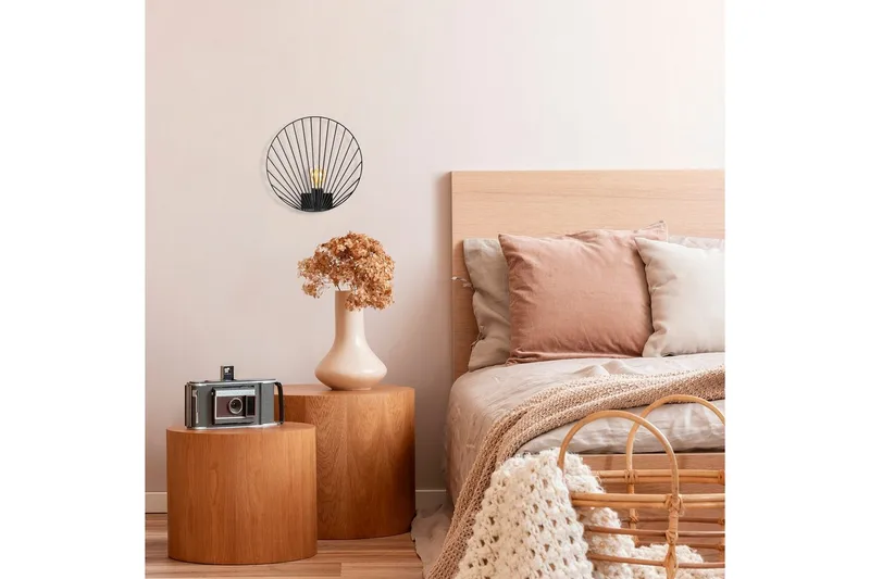 Vägglampa Braneth Svart - Svart - Belysning - Inomhusbelysning & lampor - Vägglampor & väggbelysning