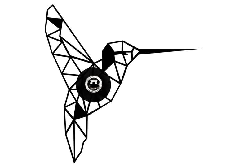 Vägglampa Brilo Bird Svart - Svart - Belysning - Inomhusbelysning & lampor - Vägglampor & väggbelysning