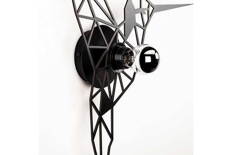 Vägglampa Brilo Bird Svart - Svart - Belysning - Inomhusbelysning & lampor - Vägglampor & väggbelysning