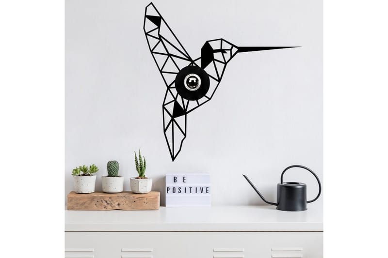 Vägglampa Brilo Bird Svart - Svart - Belysning - Inomhusbelysning & lampor - Vägglampor & väggbelysning