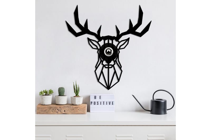 Vägglampa Brilo Deer Svart - Svart - Belysning - Inomhusbelysning & lampor - Vägglampor & väggbelysning