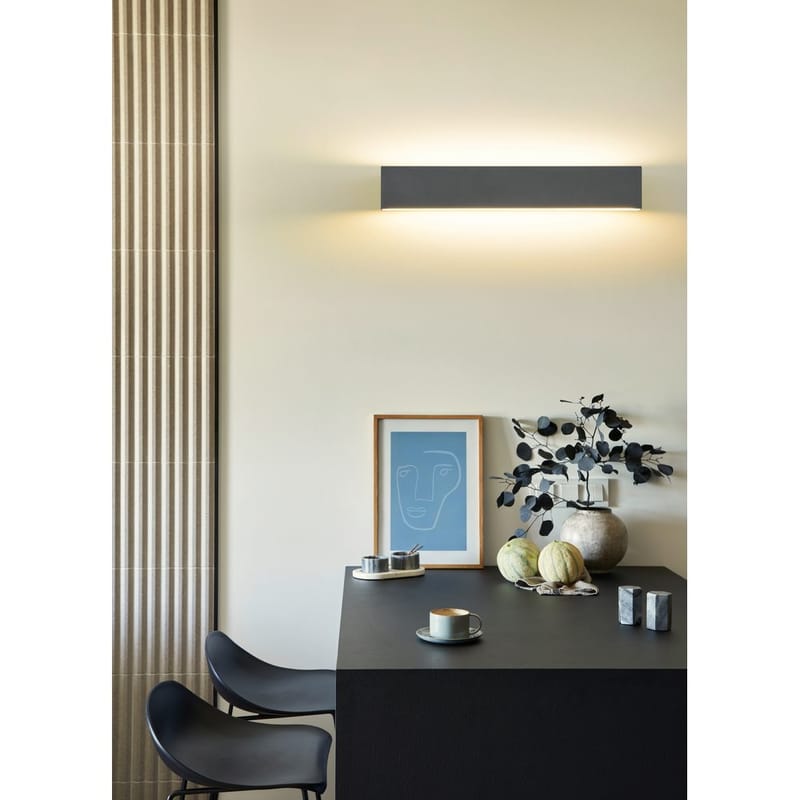 Vägglampa Concha - 47 cm, Antracit - Belysning - Inomhusbelysning & lampor - Vägglampor & väggbelysning