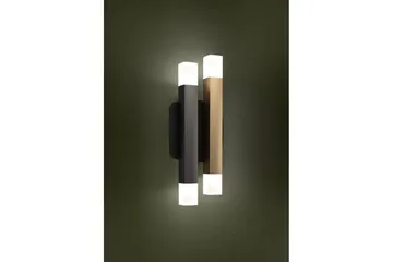Vägglampa Eglo Estanterios Grå/Brun Upp och Ned 4 Lampor - Belysning - Inomhusbelysning & lampor - Vägglampor & väggbelysning