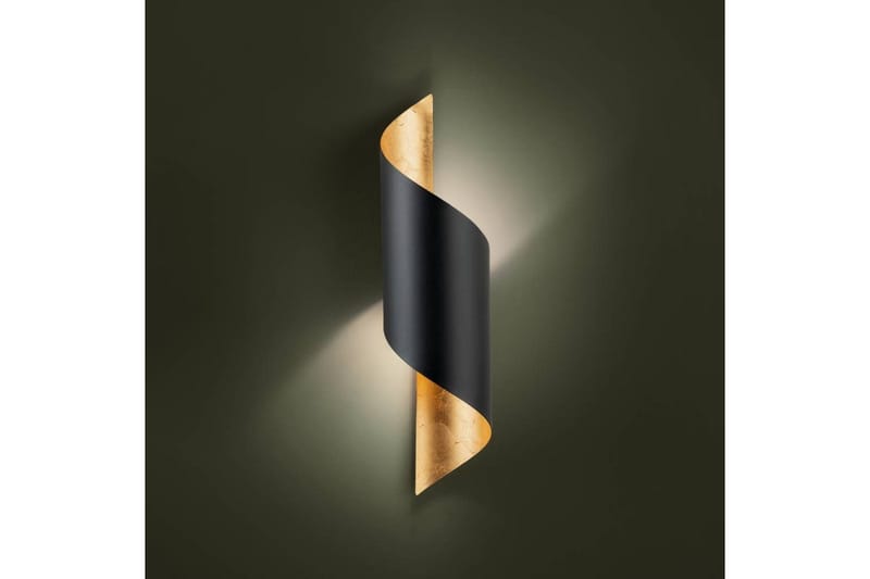Vägglampa Eglo Jabaloyas Svart/Guld - Belysning - Inomhusbelysning & lampor - Vägglampor & väggbelysning
