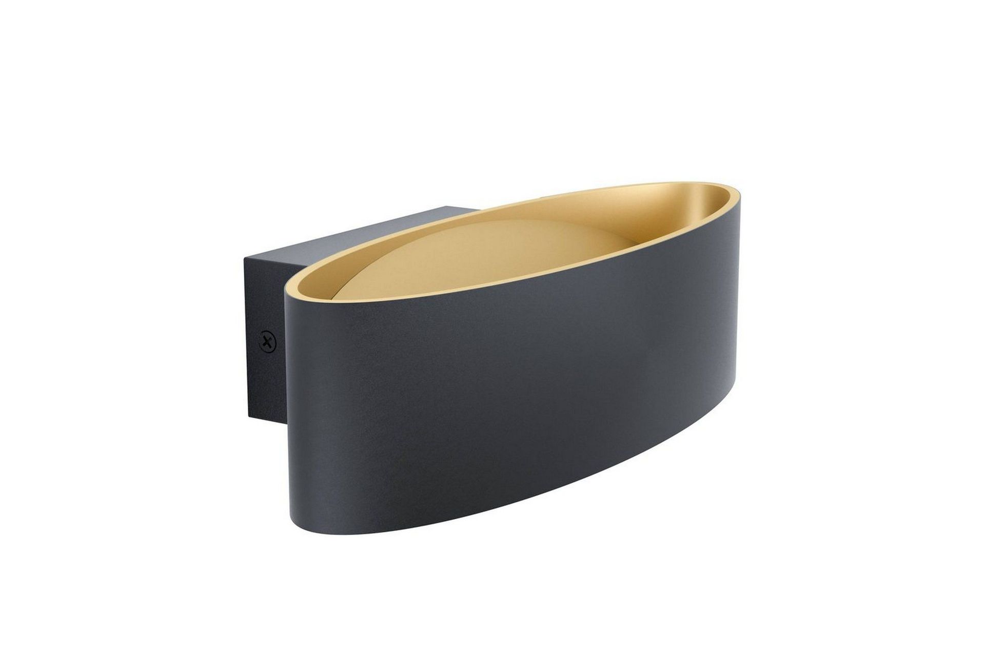 Vägglampa Eglo Maccacari Svart/Guld - Svart/Guld