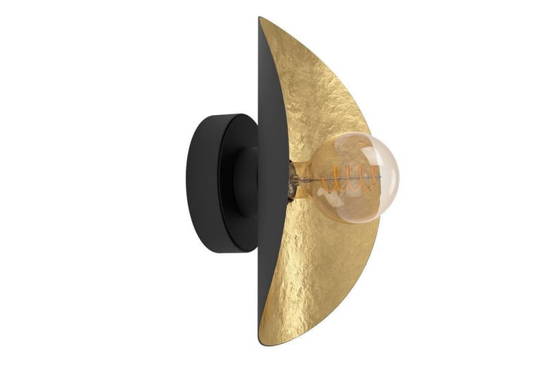 Vägglampa Eglo Saceda Svart/Guld - Belysning - Inomhusbelysning & lampor - Vägglampor & väggbelysning
