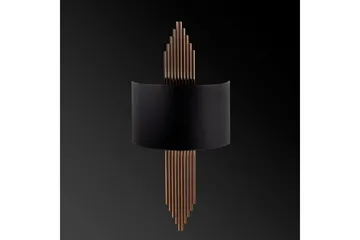Vägglampa Grelon Svart / Koppar - Svart / Koppar - Belysning - Inomhusbelysning & lampor - Vägglampor & väggbelysning