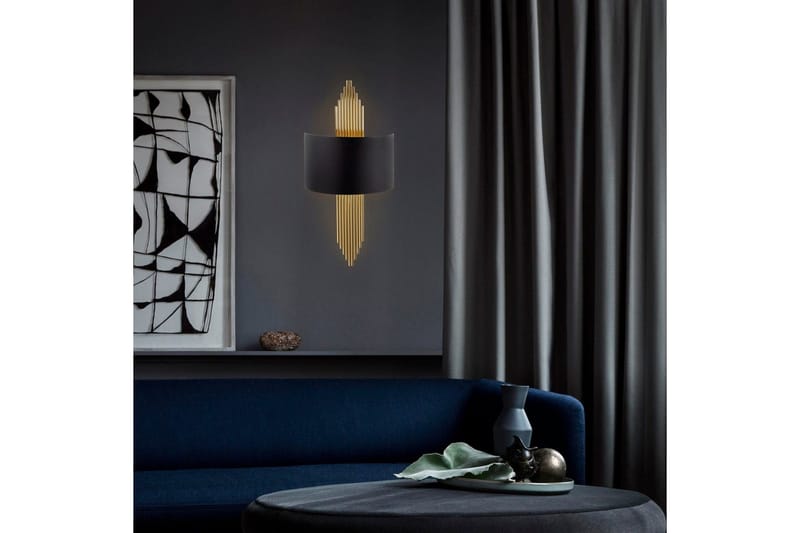 Vägglampa Grelon Svart / Rany - Svart / Rany - Belysning - Inomhusbelysning & lampor - Vägglampor & väggbelysning