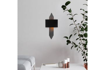 Vägglampa Grelon Svart - Svart - Belysning - Inomhusbelysning & lampor - Vägglampor & väggbelysning
