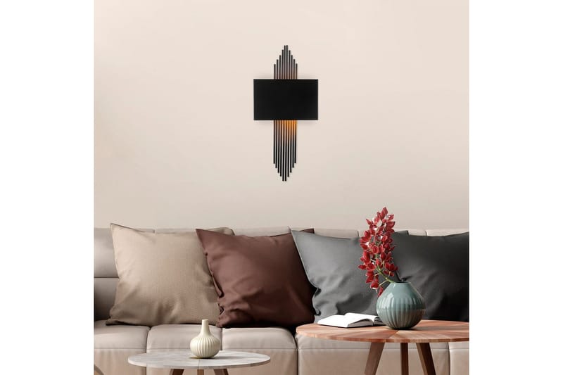 Vägglampa Grelon Svart - Svart - Belysning - Inomhusbelysning & lampor - Vägglampor & väggbelysning