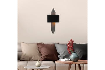 Vägglampa Grelon Svart - Svart - Belysning - Inomhusbelysning & lampor - Vägglampor & väggbelysning
