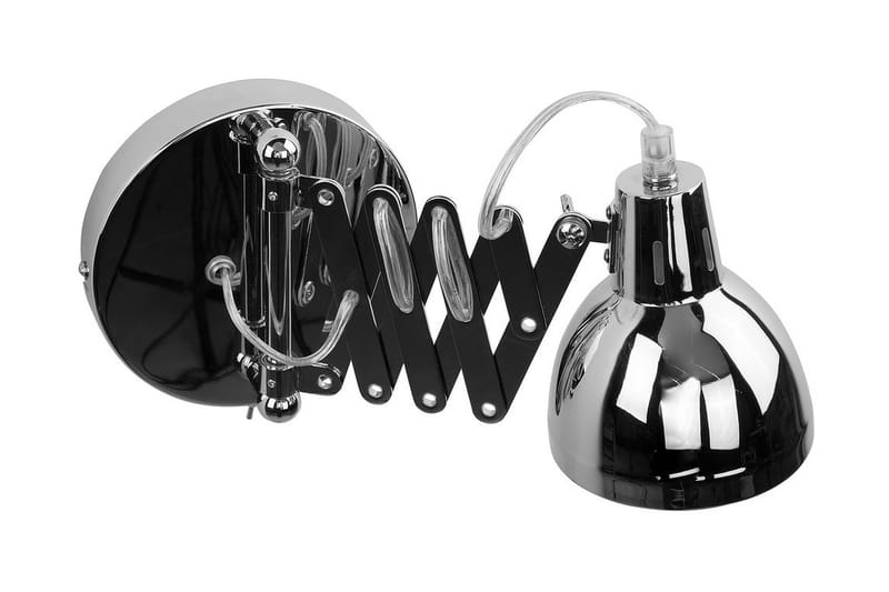 Harrington Vägglampa 33 cm, Silver