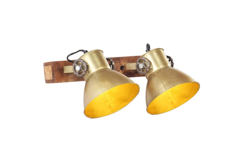 Industriell vägglampa mässing 45x25 cm E27 - Flerfärgad - Belysning - Inomhusbelysning & lampor - Vägglampor & väggbelysning