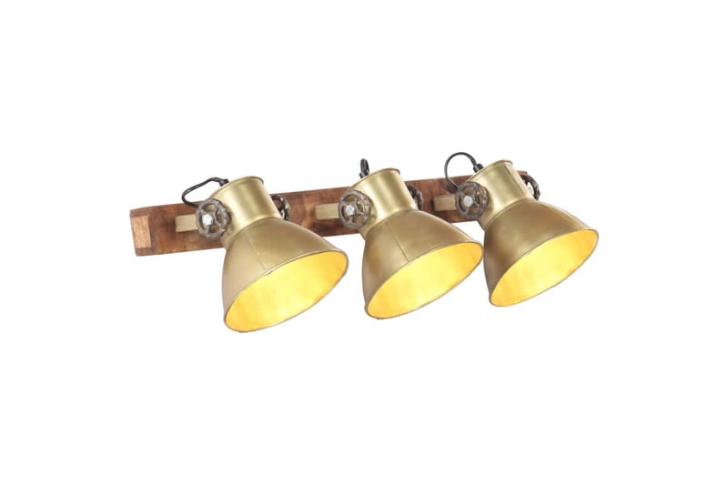 Industriell vägglampa mässing 65x25 cm E27 - Flerfärgad - Belysning - Inomhusbelysning & lampor - Vägglampor & väggbelysning