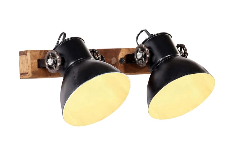 Industriell vägglampa svart 45x25 cm E27 - Svart - Belysning - Inomhusbelysning & lampor - Vägglampor & väggbelysning