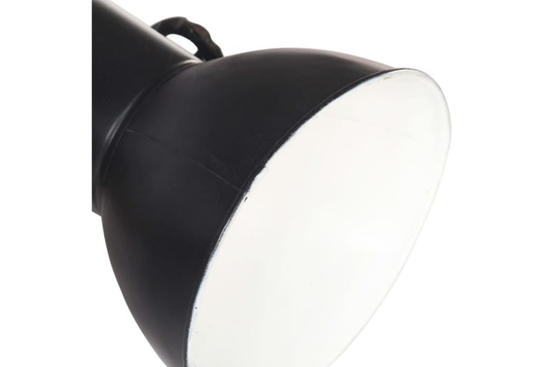 Industriell vägglampa svart 90x25 cm E27 - Svart - Sovrumslampa - Vägglampor & väggbelysning - Sänglampa vägg