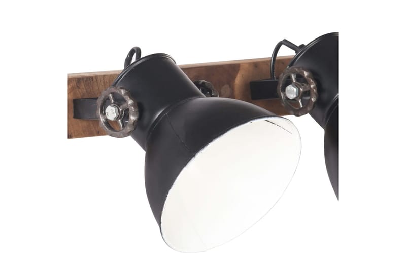 Industriell vägglampa svart 90x25 cm E27 - Svart - Belysning - Inomhusbelysning & lampor - Vägglampor & väggbelysning