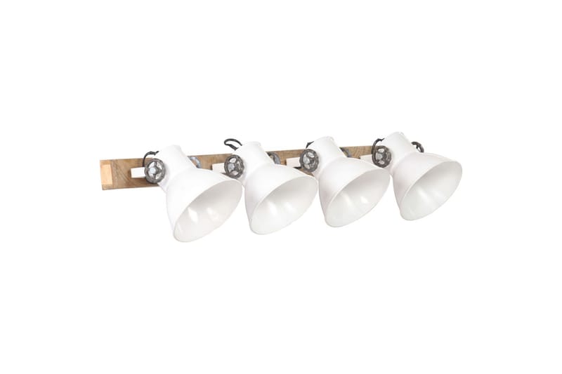 Industriell vägglampa vit 90x25 cm E27 - Vit - Belysning - Inomhusbelysning & lampor - Vägglampor & väggbelysning