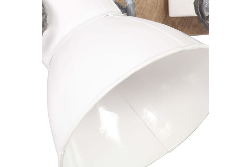 Industriell vägglampa vit 90x25 cm E27 - Vit - Sovrumslampa - Vägglampor & väggbelysning - Sänglampa vägg