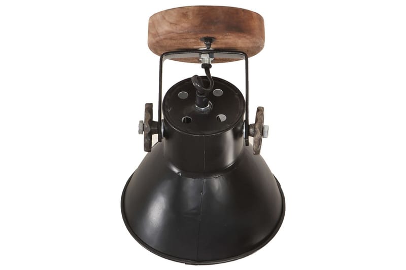 Industriell vägglampa/taklampa 2 st svart 20x25 cm E27 - Svart - Belysning - Inomhusbelysning & lampor - Vägglampor & väggbelysning