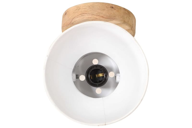Industriell vägglampa/taklampa 2 st vit 20x25 cm E27 - Vit - Belysning - Inomhusbelysning & lampor - Vägglampor & väggbelysning