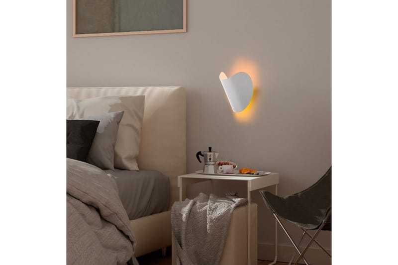 Vägglampa Koeia Chrome - Vit - Belysning - Inomhusbelysning & lampor - Vägglampor & väggbelysning