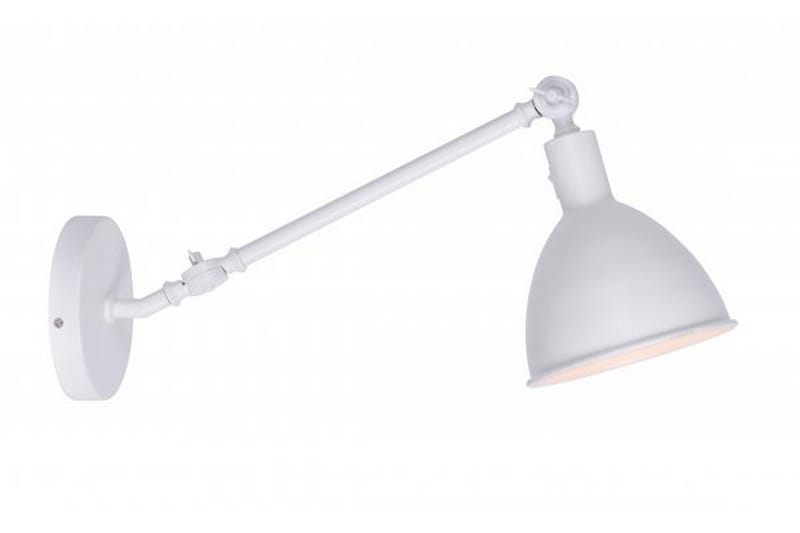 LISA Vägglampa 18 Vit - Kfab - Sovrumslampa - Vägglampor & väggbelysning - Sänglampa vägg