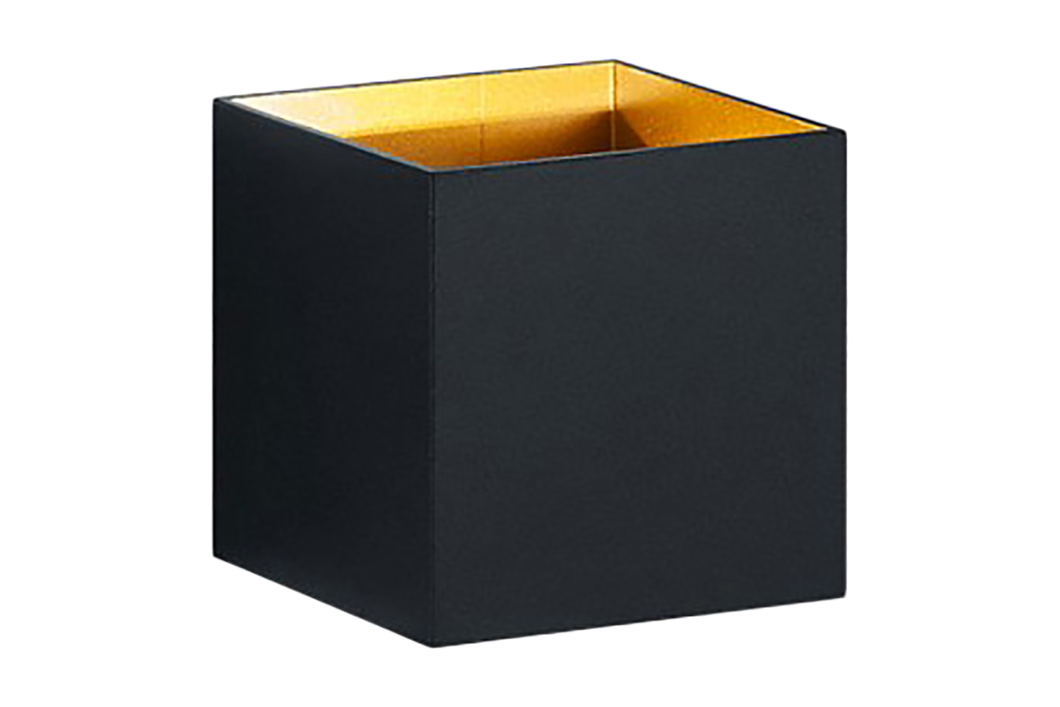 LOUIS Vägglampa LED Vit - Matt svart/Guld